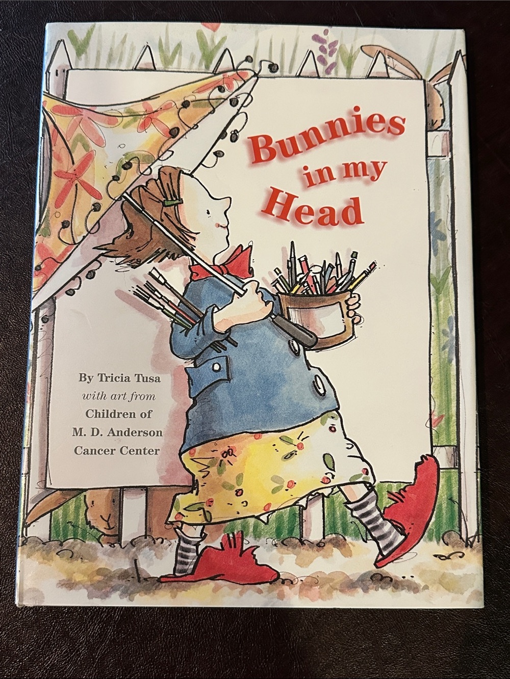 Bunnies in My Head Illustrated Book - Colorful Cover Art